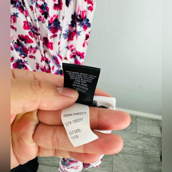 TORRID White Floral Ruffle Challis High Low Maxi Dress - Picture 6 of 11